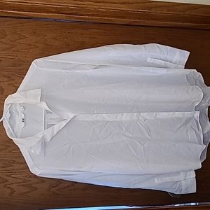 UNIQLO Womens whit button down blouse